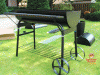 BBQ Smoker Grill El Fuego AY 307 Aufbau Garkammer Seitenansicht