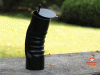 BBQ Smoker Grill El Fuego AY 307 Aufbau Schornstein