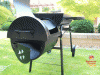 BBQ Smoker Grill El Fuego AY 307 Aufbau Seitenansicht