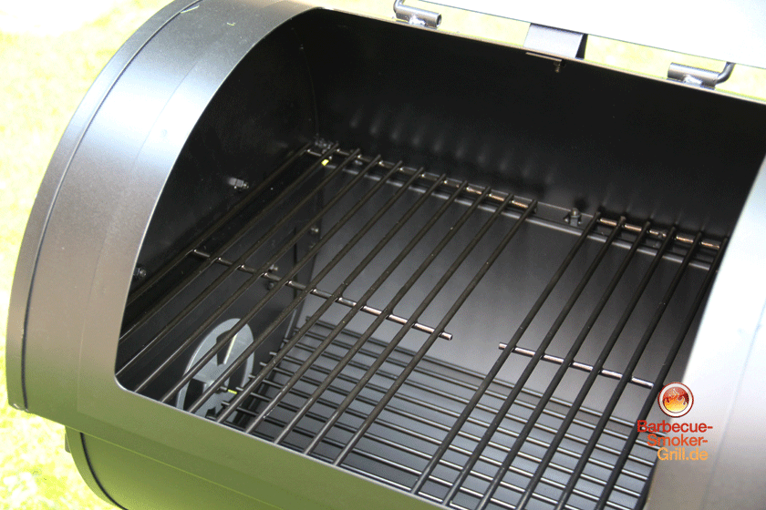 BBQ Smoker Grill El Fuego AY 307 Feuerbox innen