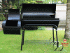 BBQ Smoker Grill El Fuego AY 307 Frontansicht offen