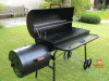 BBQ Smoker Grill El Fuego AY 307 Nahe Komplettansicht