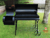 BBQ Smoker Grill El Fuego AY 307 ganz geoeffnet