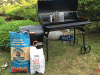 Grill-Briketts und Grillkohle