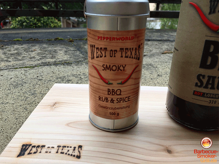 West of Texas Smoky BBQ Rub & Spice